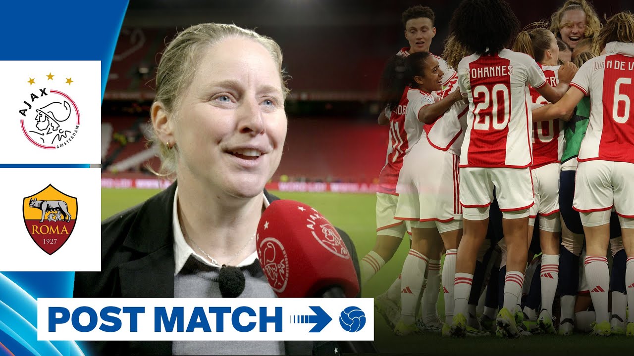 Another historical night 😍 | Highlights Ajax Vrouwen - AS Roma | UEFA Women's Champions League