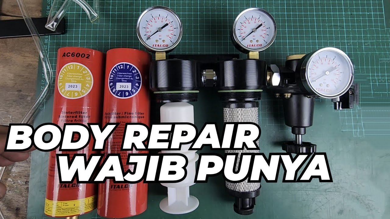 REVIEW AIR FILTER ITALCO 6002 | 15 MENIT PAHAM AIR FILTER PENTING UNTUK BODY REPAIR