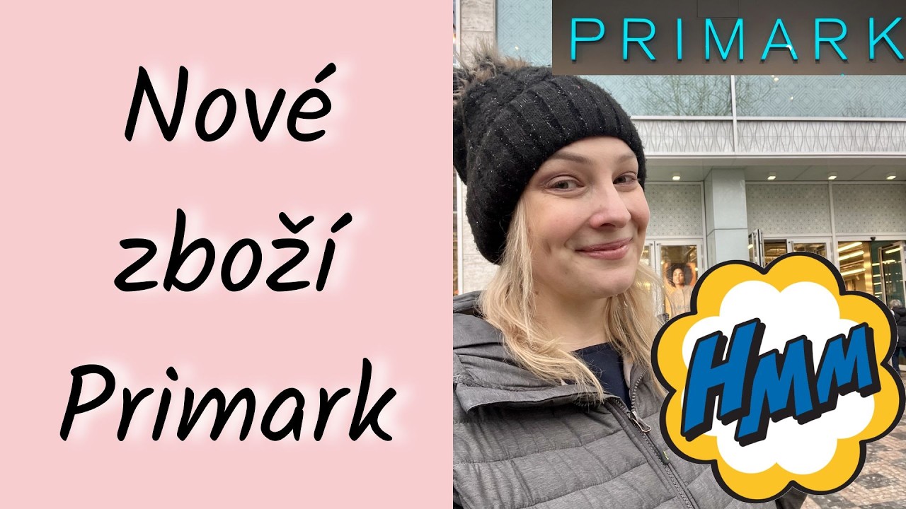 PRIMARK!  Pojďte se mnou NAKUPOVAT 🛍️ Nově i KOREJSKÁ kosmetika!!