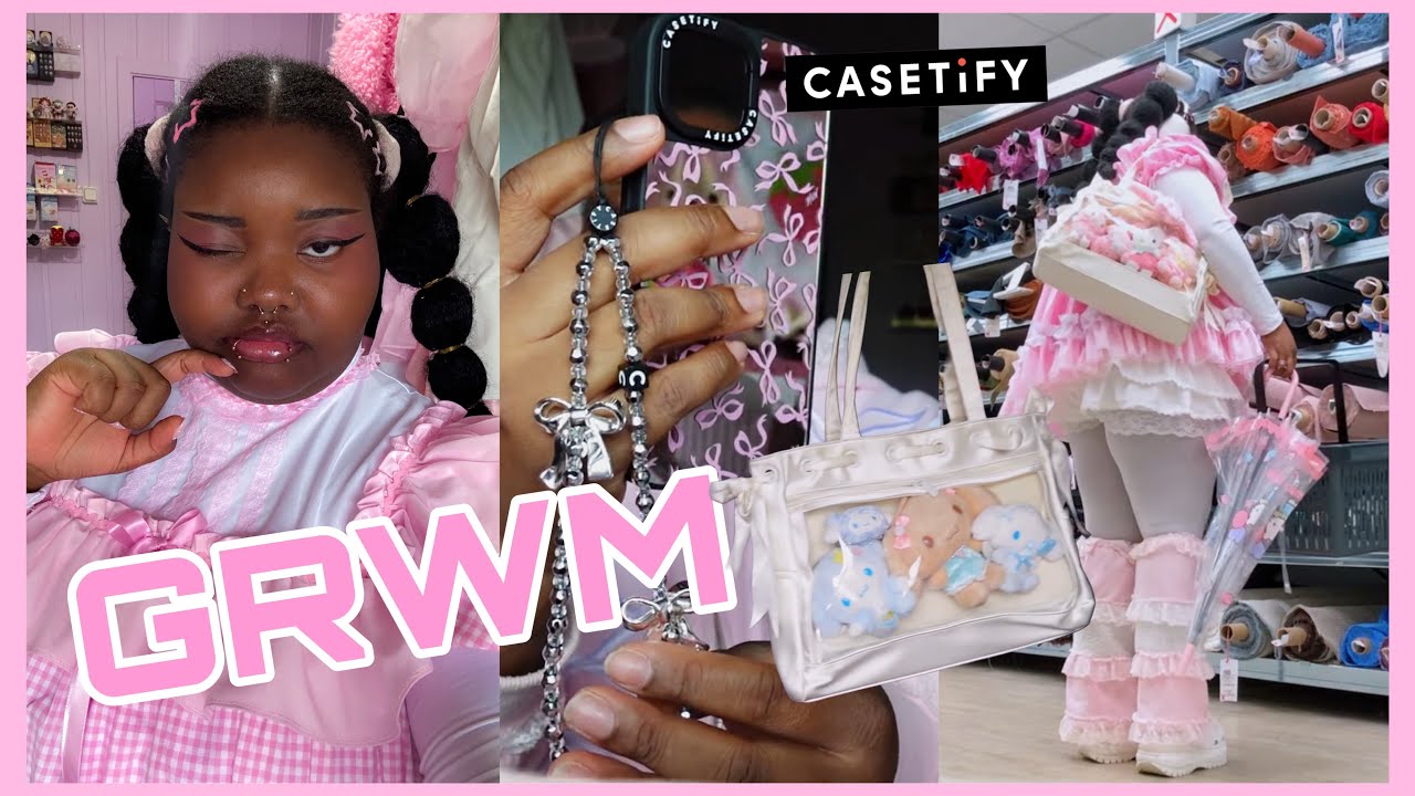 𐙚⋆°｡⋆♡ GRWM ୨୧ Trading clothes, Casetify unboxing, making a cute outfit ˚ʚ🧸ɞ˚⋆