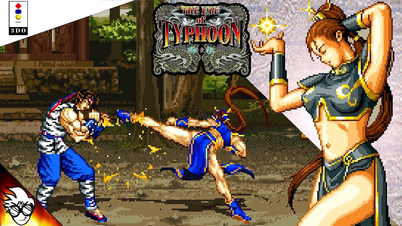 The Eye of Typhoon (3DO/1996) - Cho Hong [Playthrough/LongPlay] (極超豪拳: チョウ・ホン / 초홍)