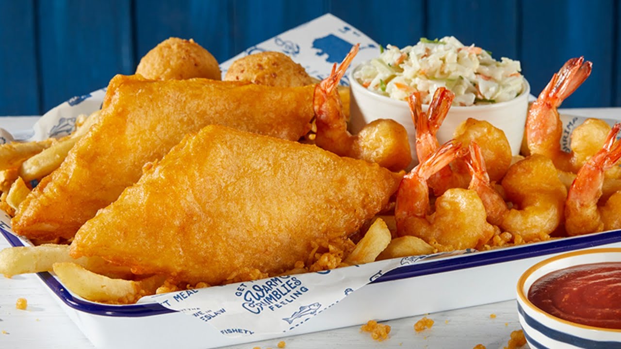 Мы попробовали всё меню Long John Silver, и это было лучшее