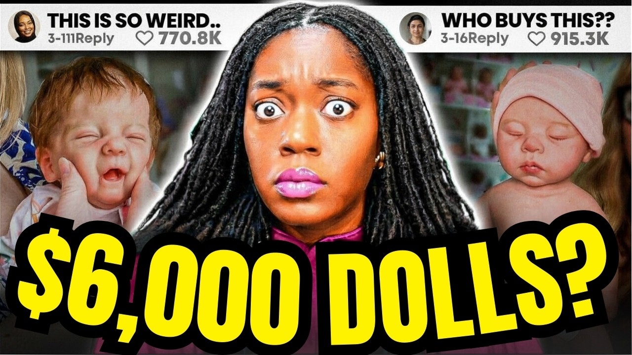 TikTok Has People Spending $6,000 On Fake Babies (Reborn Dolls)?!