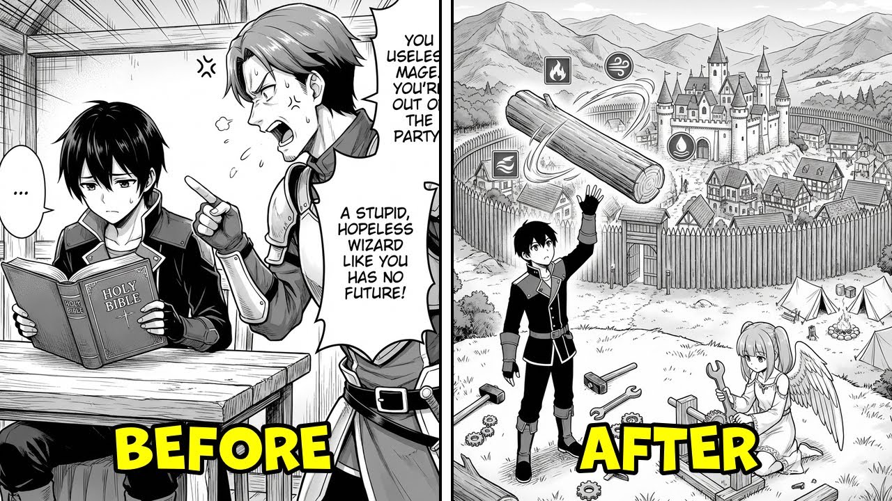 EXILED NOBLE WITH '10 MAGIC ATTRIBUTES' BUILT THE WEALTHIEST VILLAGE ON THE BORDERLANDS| MANGA RECAP