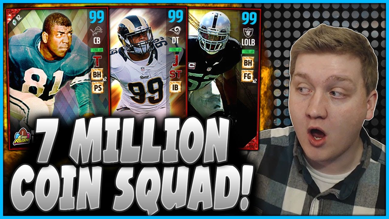 7 MILLION COIN LINEUP UPDATE!! | INSANE NEW 99 OVRS!! | MUT 17 LINEUP UPDATE