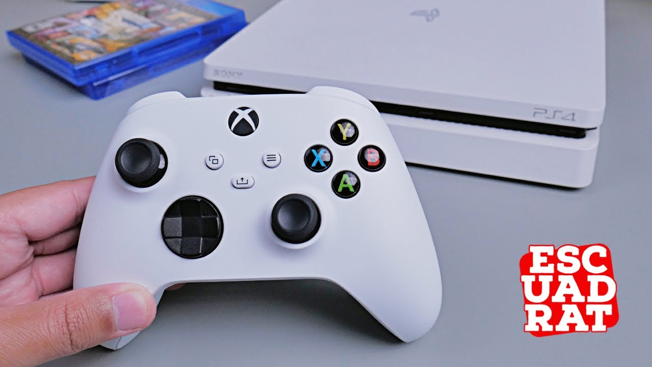 Использование контроллера Xbox Series X|S на PlayStation 4