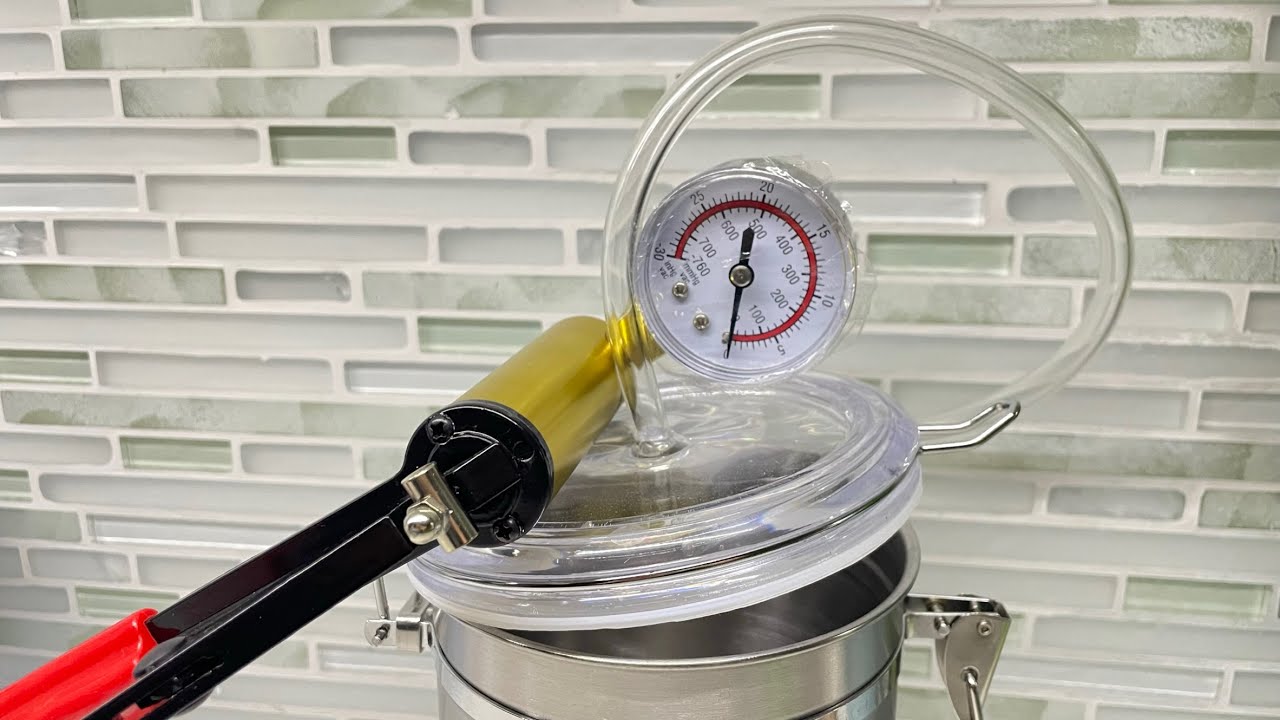 ⏳Vacuum Chamber * 🛠️DIY for resin pouring *