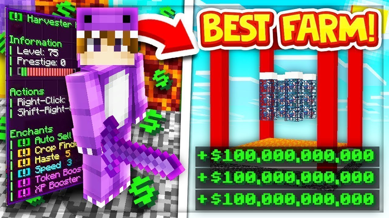 INSANE MONEY FARM UPGRADE makes BILLIONS on MINECRAFT GENS SERVER | New Minecraft Tycoon Gens Server