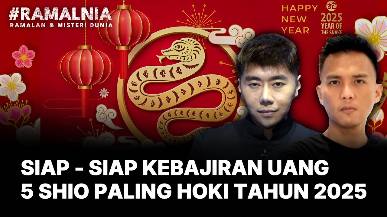 5 RAMALAN SHIO PALING HOKI DI TAHUN 2025 !! #RAMALNIA