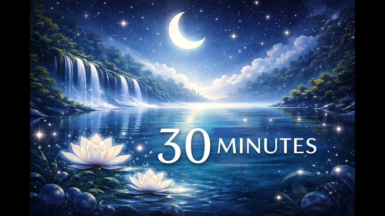 432Hz Sleep Music 🌙 30 Minutes Deep Sleep & Night Relaxation