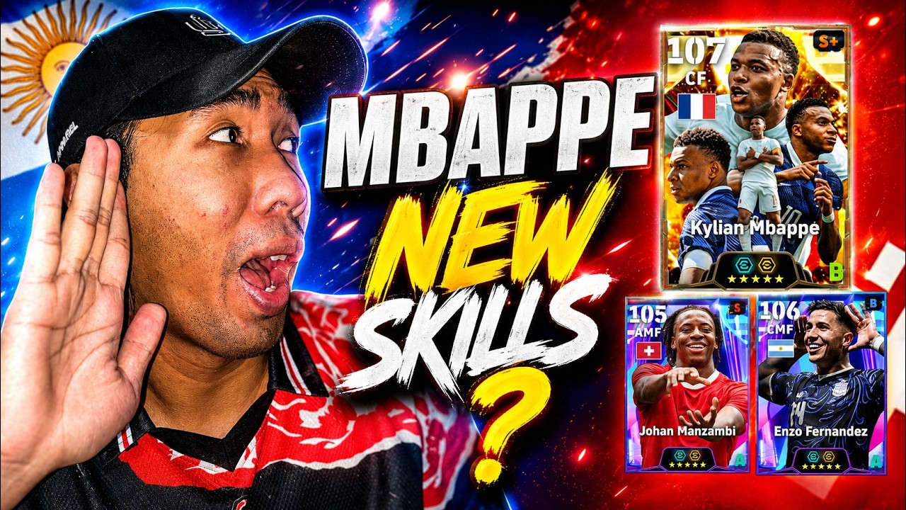 KONAMI ТОЛЬКО ЧТО ВЫПУСТИЛА НОВУЮ КАРТОЧКУ MBAPP&Eacute; BIG TIME С 3 ОСОБЫМИ НАВЫКАМИ! + НОВЫЙ НАВЫК TAP?