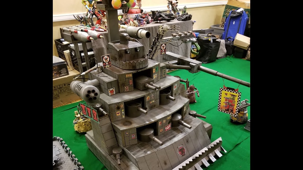 Assembly of my Ork MegaGargant (Mega-Gargant Stompa 40K titan)