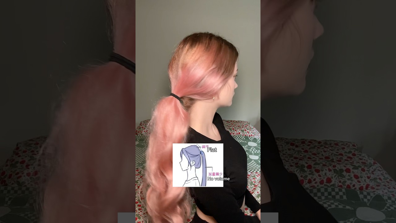 Stop doing your low ponytail like this ❌❌❌ #hairhacks #hairinspo #foryou #ponytail #hairinspo