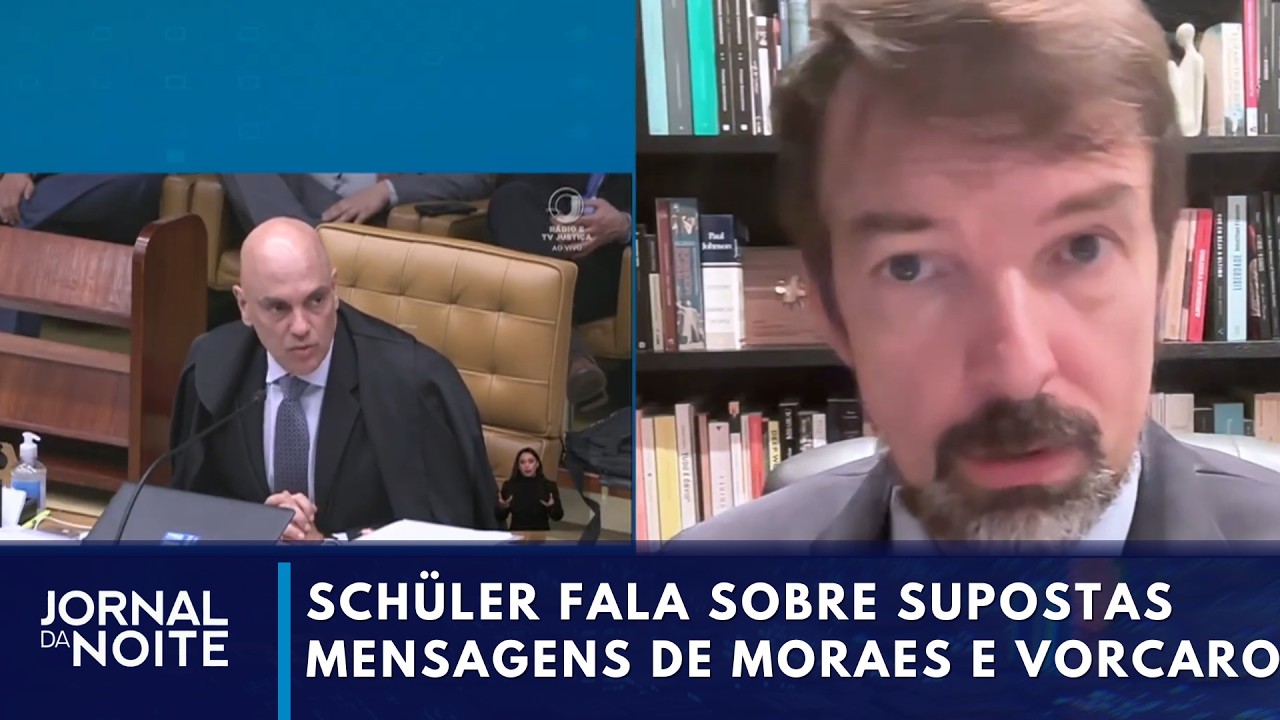 Fernando Schüler: é preciso investigar supostos diálogos entre Moraes e Vorcaro | Jornal da Noite