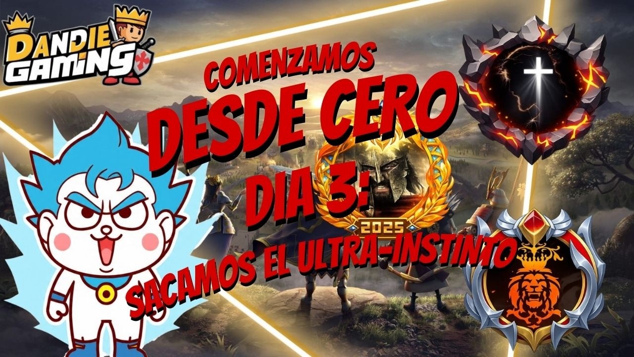 Volvemos a iniciar en Rise Of Kingdoms - Dia 3
