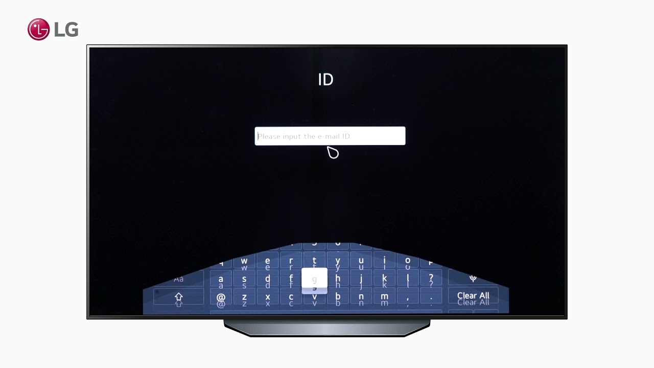 [LG WebOS TV] - Account Creation on WebOS 6.0