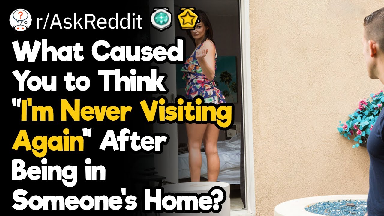I'm Never Coming to Your Place Again