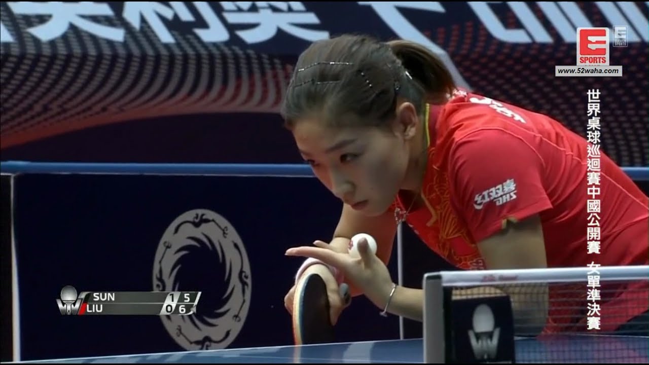 2017 China Open (WS-SF) LIU Shiwen Vs SUN Yingsha [Full Match/Chinese|HD]