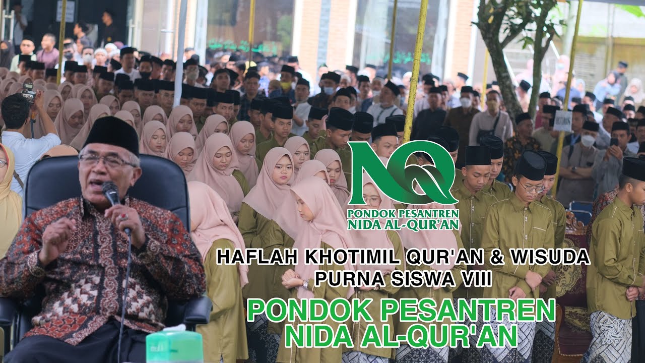 BARAKALLAH, BIKIN BAAPERRR !!! - WISUDA PURNA SISWA KE VIII || PONDOK PESANTREN NIDA' AL QUR'AN