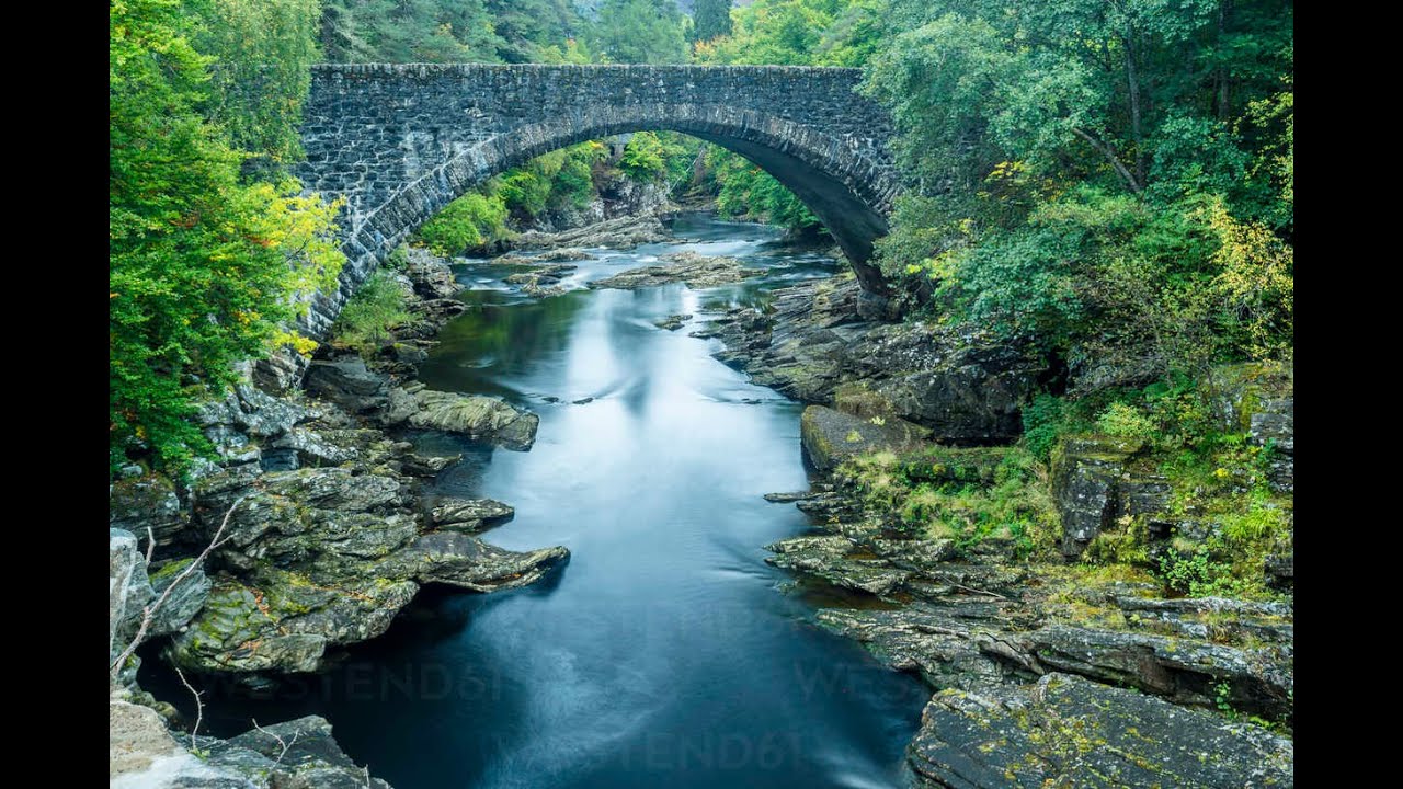 Spectacular River Moriston at Invermoriston Falls & Bridge || Inverness, Scotland