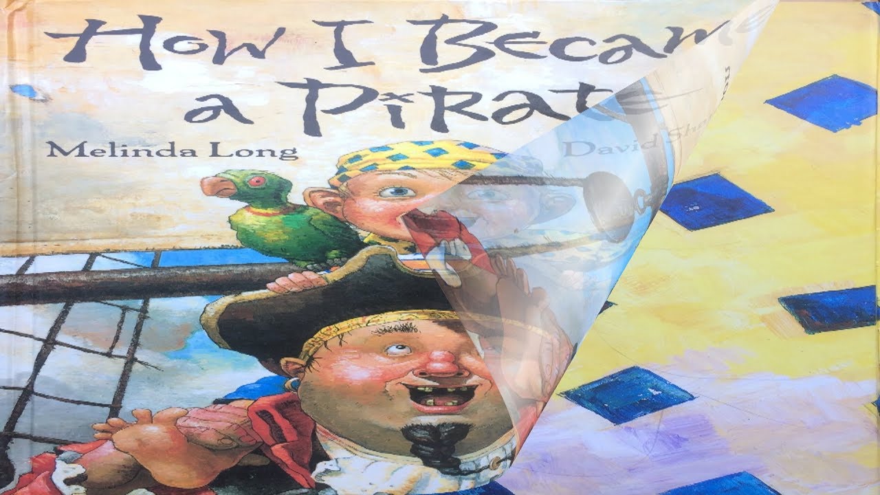How I Became a Pirate by Melinda Long David Shannon Animated book for kids talk like a pirate day