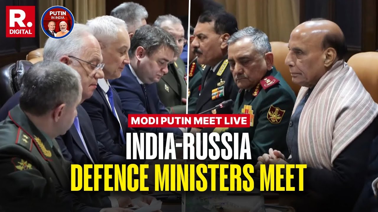 India-Russia Defence Talks LIVE: S-400, Joint Drills, Tech Transfer On Table | Modi-Putin Meet