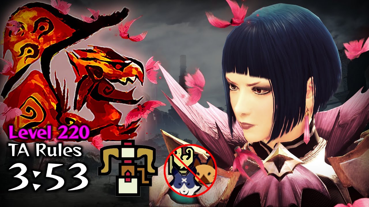 Dracula Heavy Bowgun Vs. Level 220 Afflicted Gold Rathian - Lv220 傀異化 リオレイア希少種  ヘビィボウガン ソロ【サンブレイク】