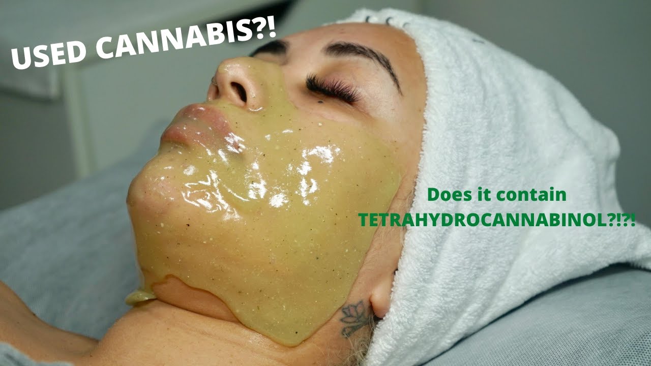 FACE MASK FACIAL! CBD INFUSED🤯😍