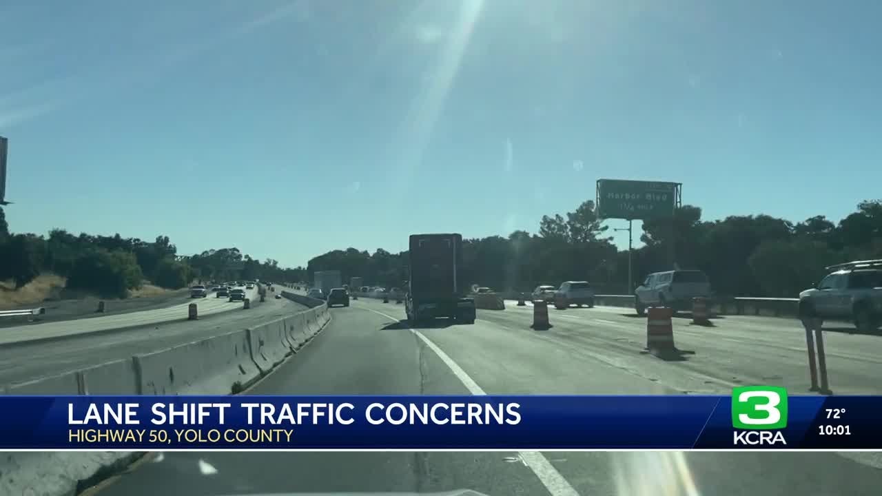 New lane opens on Highway 50 to ease West Sacramento traffic
