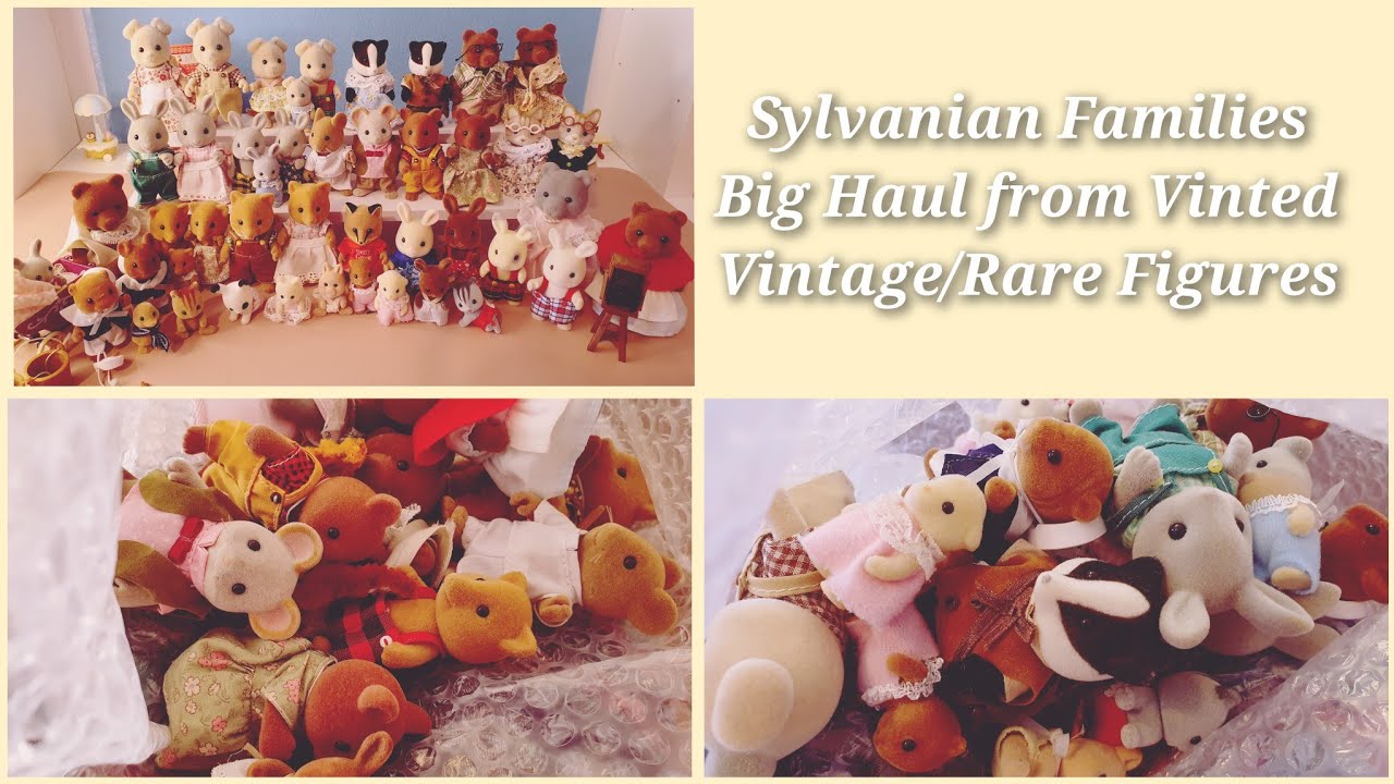 Big Haul from Vinted - Sylvanian Families Vintage/Rare Figures
