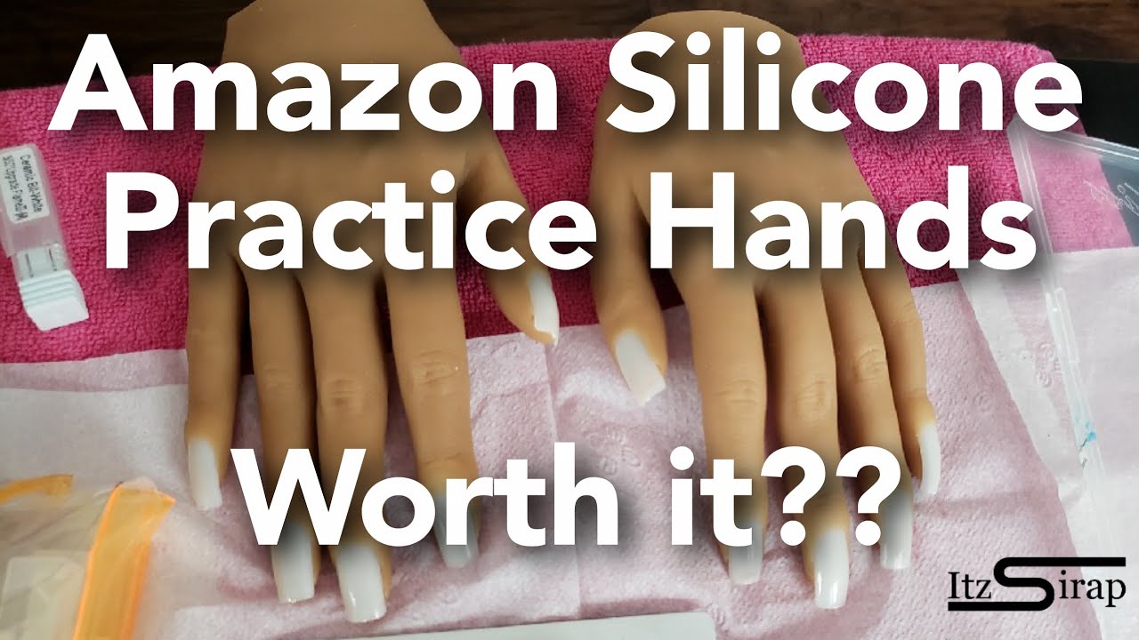 Practice Hand from Amazon Review and Demo | Cheap Silicone Hands | Itz Sirap