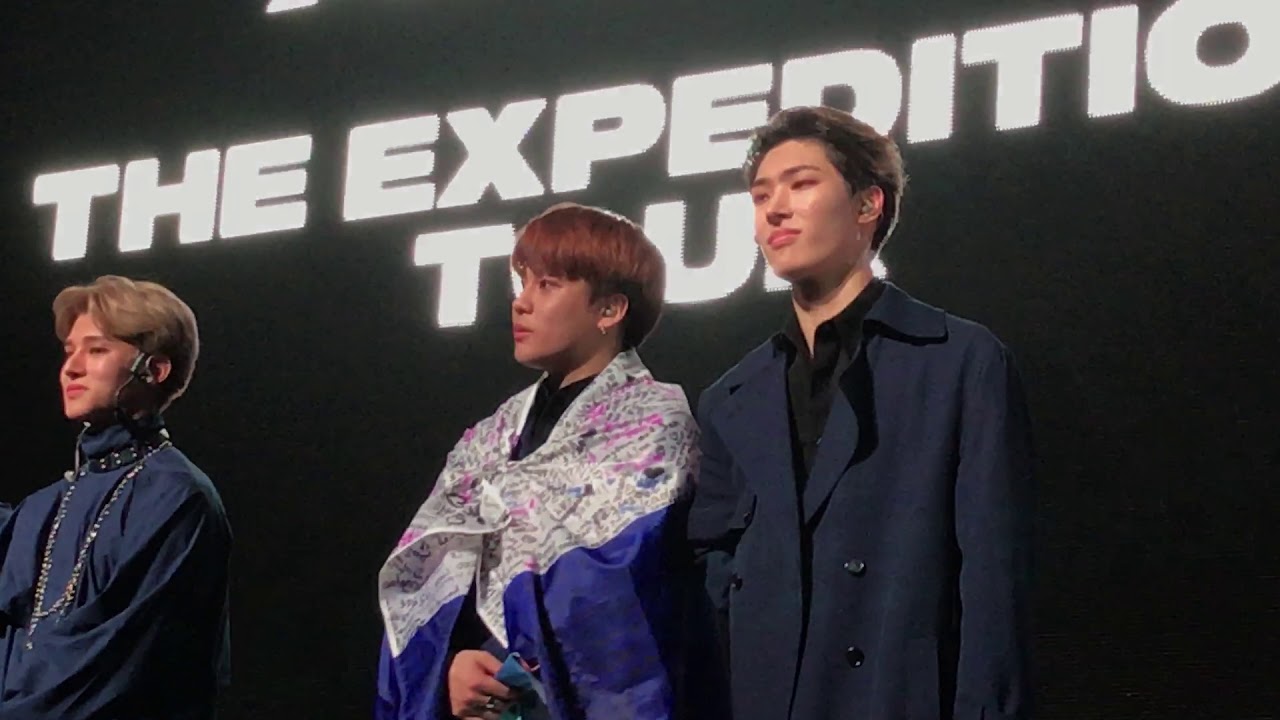 ATEEZ Final Speech The Expedition Tour in Moscow 190421 FanCam