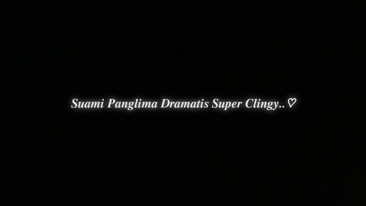 Suami Panglima Dramatis Super Clingy | ASMR Husband