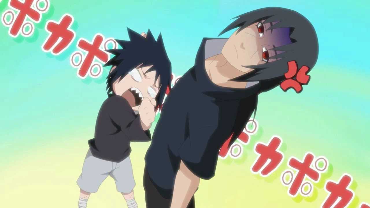 【Naruto】Sasuke hits Itachi 【ナルト】サスケがポカポカしてるだけ vers.