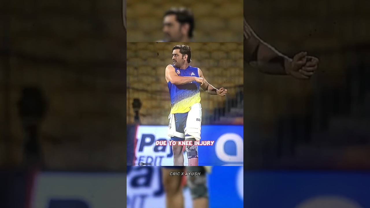 MSD Running Before Injury 🥶❤&zwj;🩹#cricket #shorts  #ipl #msdhoni  #ipl2024