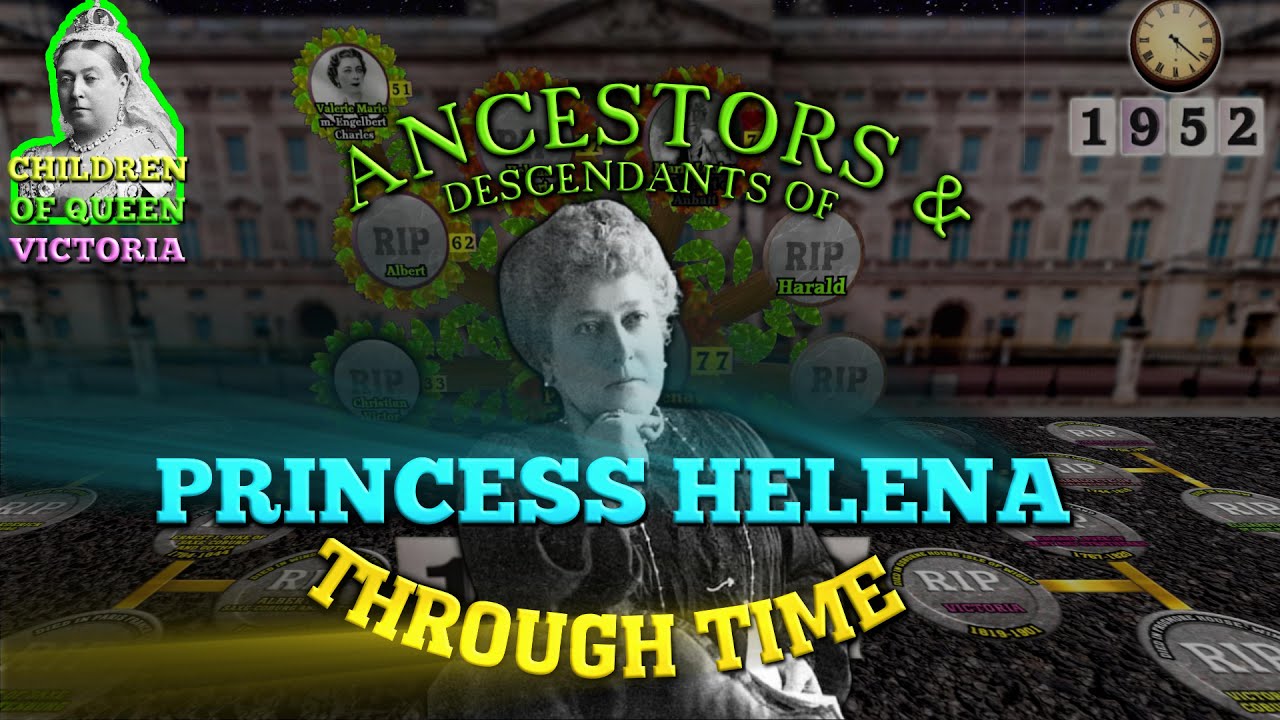 Princess Helena Family Tree Through Time (Ancestors & Descendants 🌳👑)