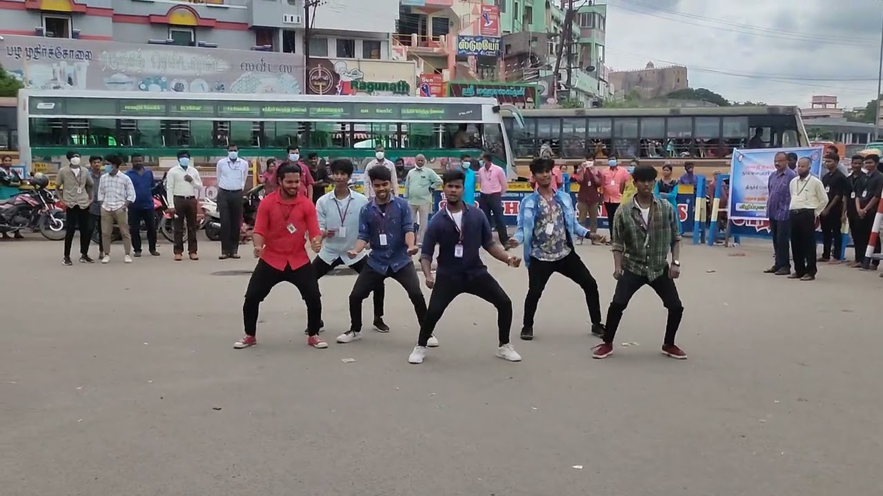 dance flashmob | trichy | nanga vera mari song | oh ringa ringa song | jorthala song | group dance