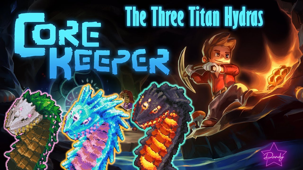 All Bosses in Core Keeper 1.0 | The Three Titan Hydras | Boss Guide
