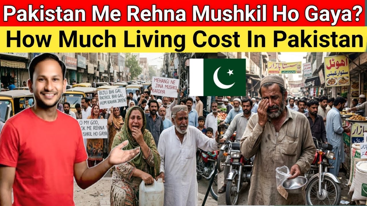 How Much Living Cost In Pakistan 🇵🇰 || Kia Pakistan ma rehma Mushkil Ho Gaya? || Vlogger Dass