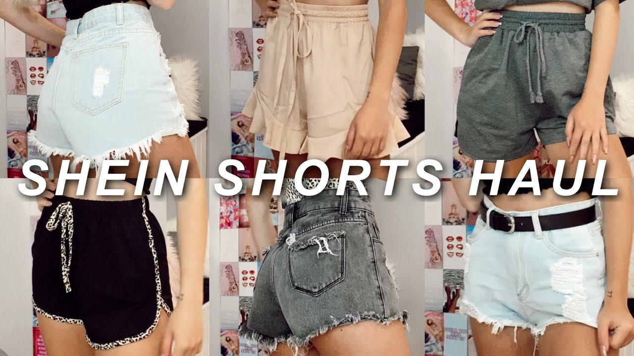 НОВИНКА SHEIN SHORTS // Примерьте и оцените летнюю коллекцию джинсовых шорт и домашних шорт Shein...