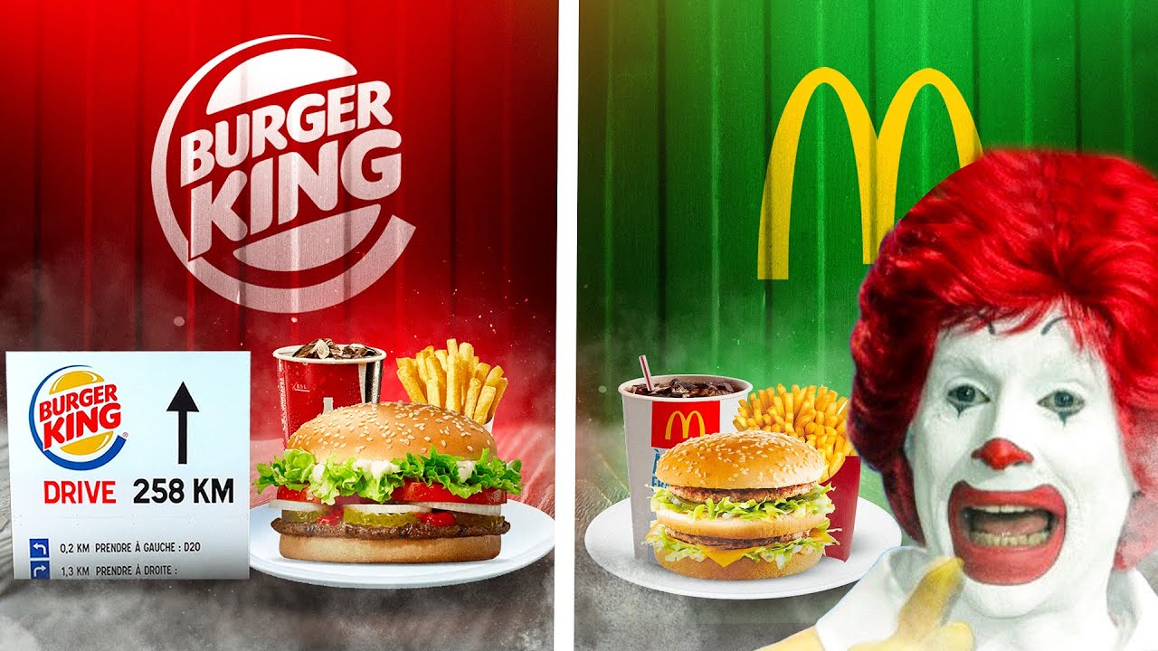 LA GUERRE DES FAST-FOOD - BURGER KING VS MC DONALDS