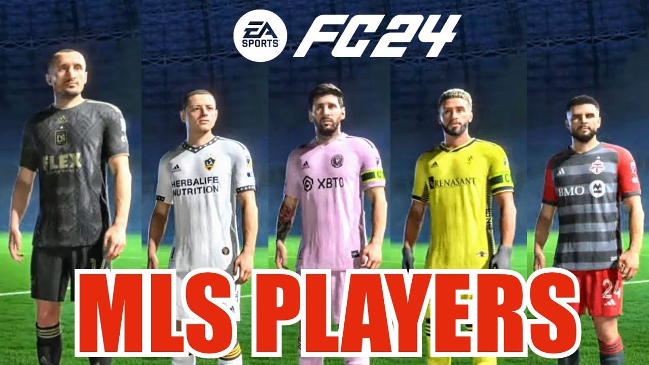 BEST OF MLS LEAGUE !! PLAYER FACES AND RATINGS | EAFC 24