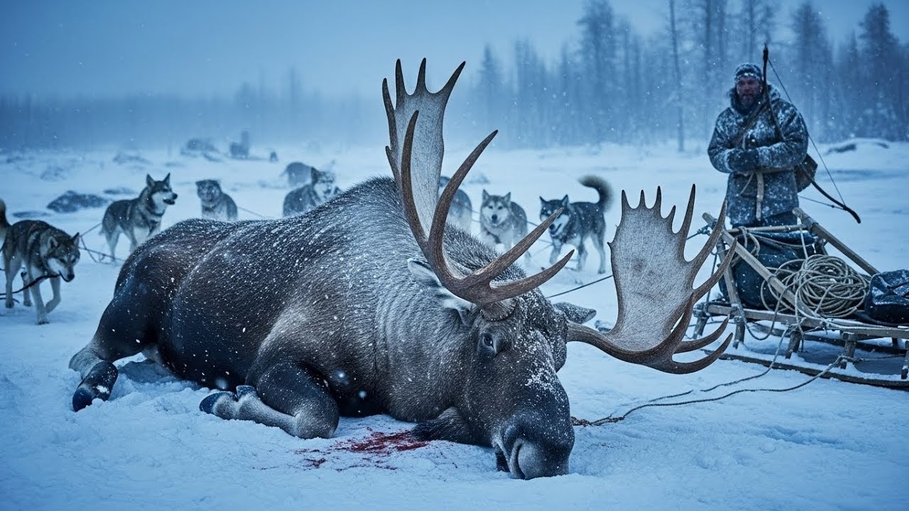 PART 1 | Preparing to Hunt in -70&deg;C With Only Dogs and a Sled Alone