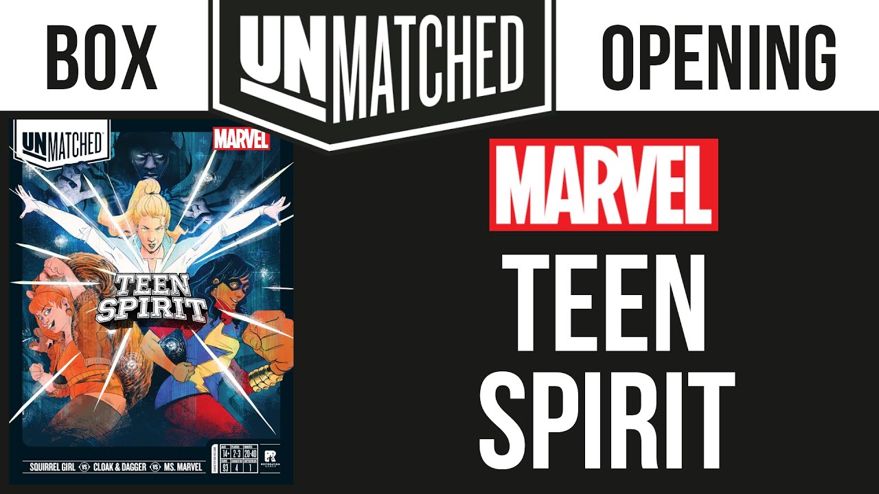 Unmatched Marvel: Teen Spirit Box Opening