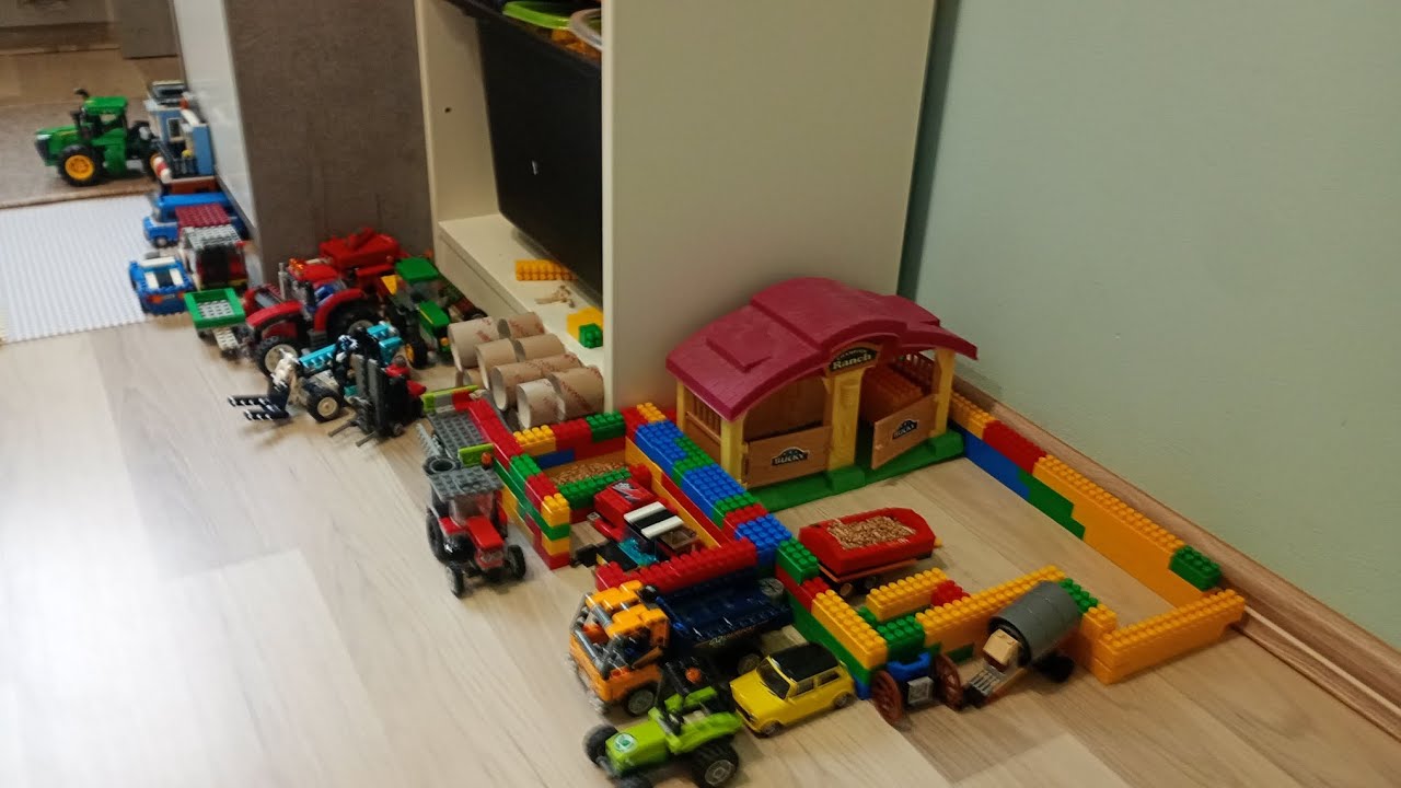 Lego farma LEGO polska wieś 1 przedstawienie gospodarstwa 