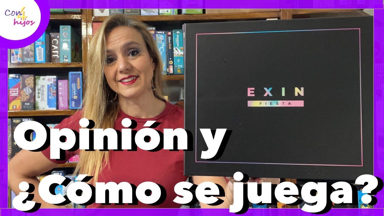 EXIN FIESTA (Asmodee) Opinión y ¿Cómo se juega?