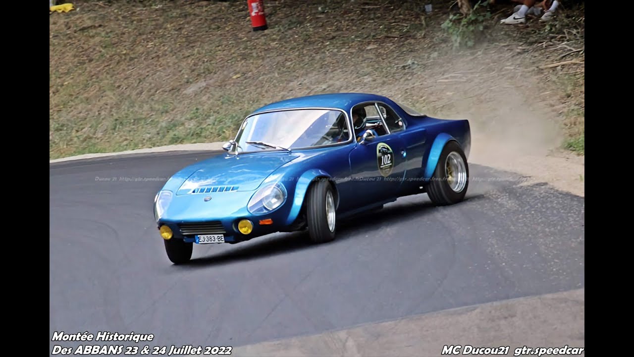 Montée historique des Abbans 2022 en Matra Djet 6 de 55ans...