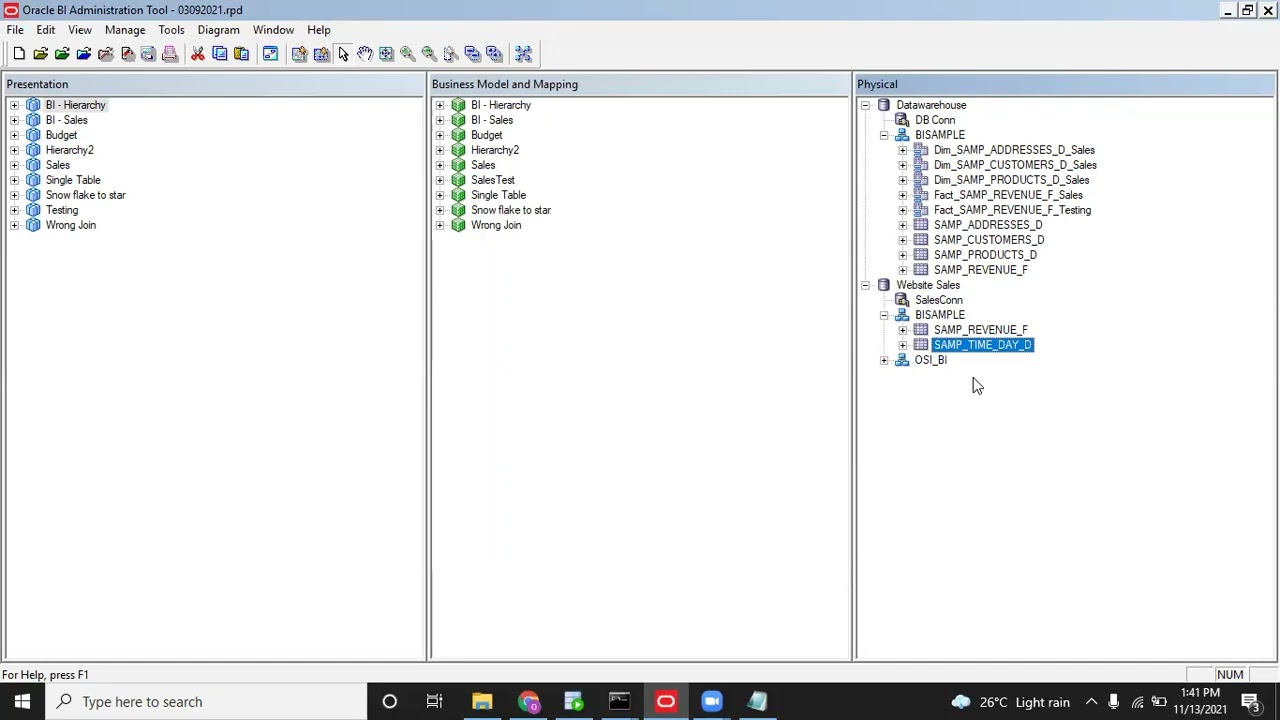 OBIEE Repository Variables