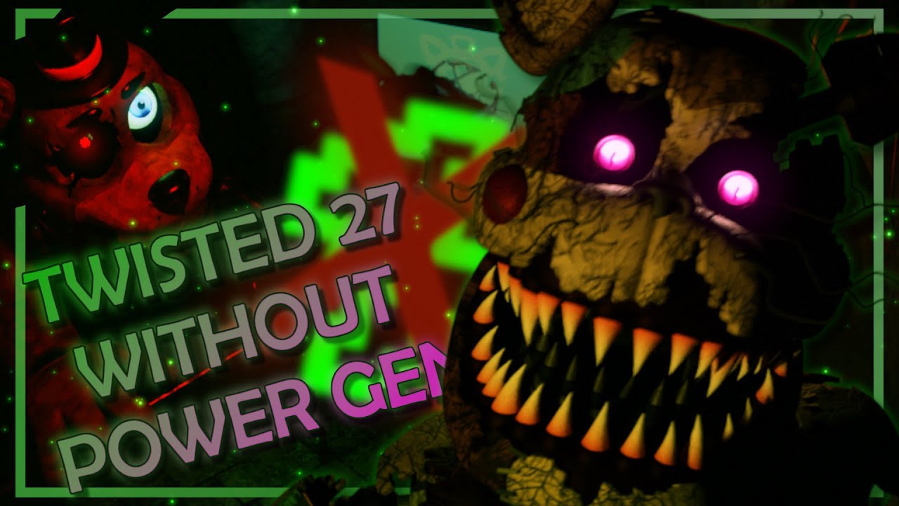 Animator's Hell - Twisted 27 Without Power Generator Completed