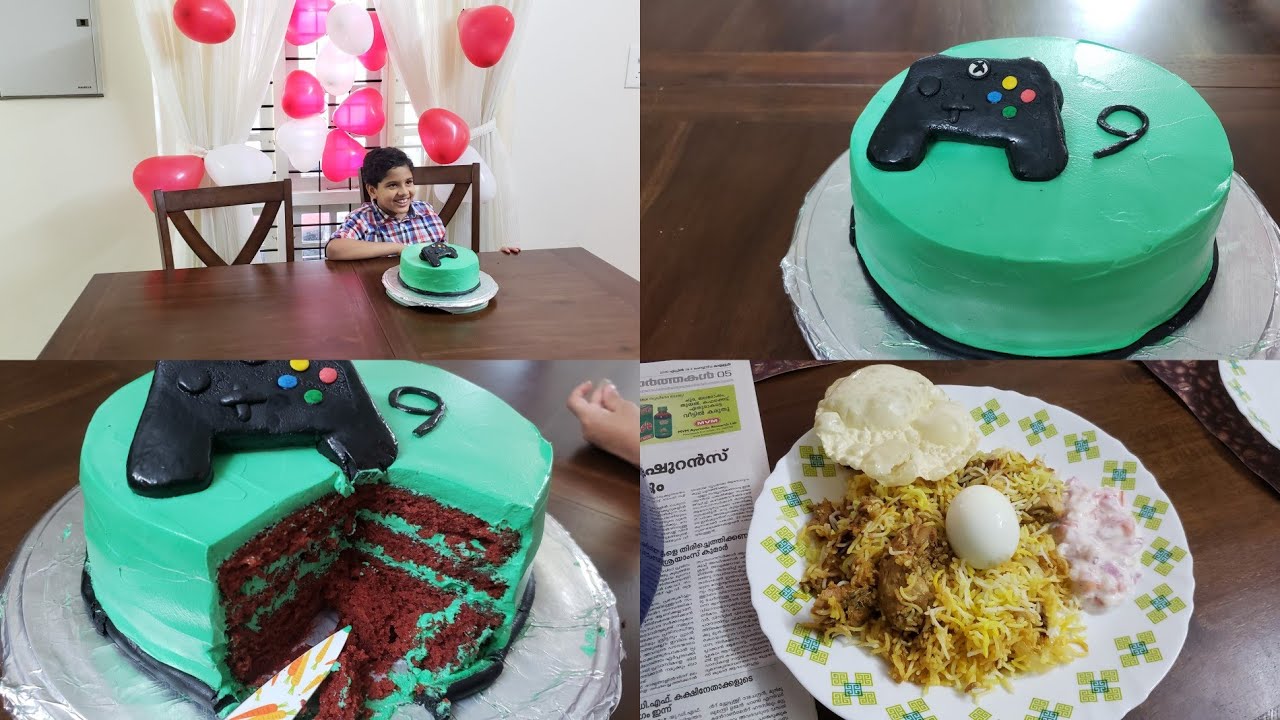 Vlog || ഒരു Lockdown Birthday ||Red Velvet Cake || Special Biryani || Anu's Kitchen